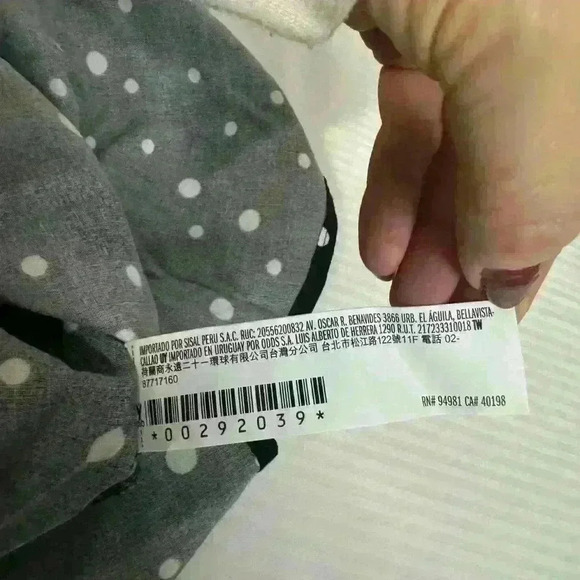 5 for $25| NWT Forever 21 black with white cream polka dot button down small - Picture 7 of 9